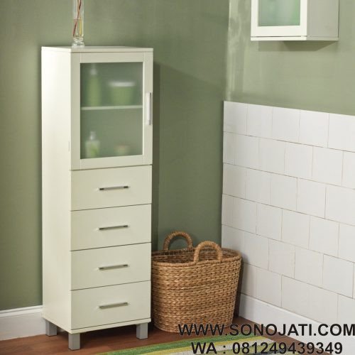 Rak Kamar Mandi Minimalis RKM 06 Sono Jati Furniture Rak Kamar Mandi Minimalis RKM 06 Sono Jati Furniture
