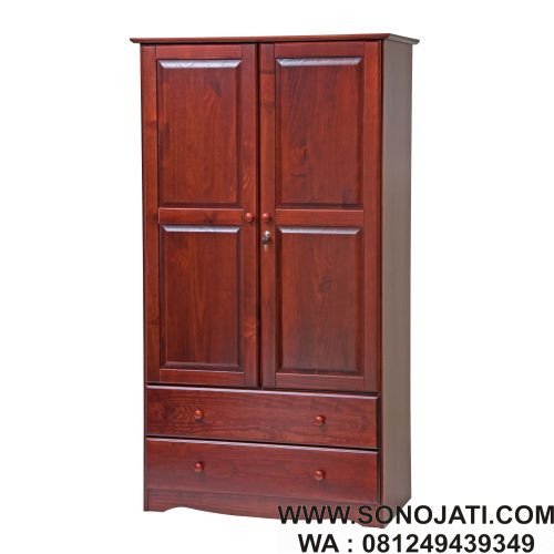  Lemari  Pakaian  Kayu  LP 18 Sono Jati Furniture