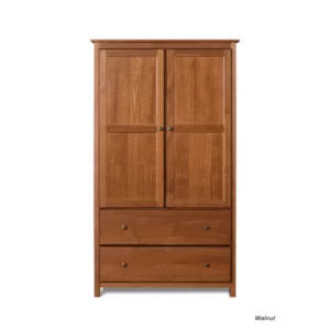 Lemari Pakaian Kayu Shaker Solid