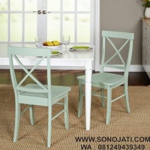 Kursi Makan Jati Solid Brookwood