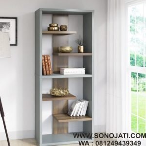 Rak Buku Anak Minimalis Toner