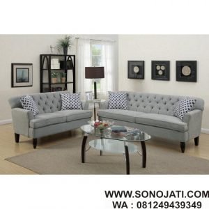 Kursi Sofa Tamu Charlton Home