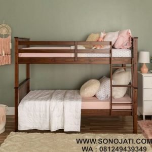 Tempat Tidur Susun Twin Solid