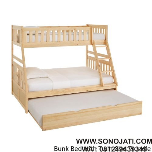 Tempat Tidur Tingkat Anak Twin Over Full