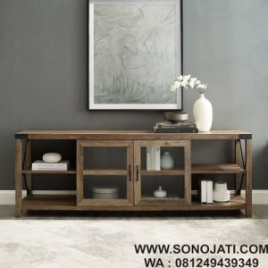 Bufet Minimalis Modern Stand TV Rowland