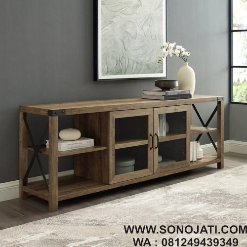 Bufet Minimalis Modern Stand TV Rowland