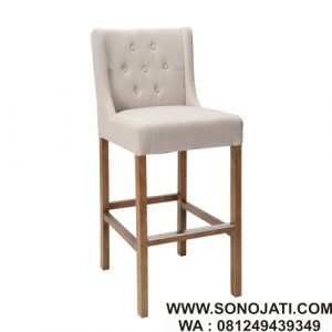 Kursi Bar Minimalis White Sixtine