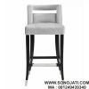 Kursi Bar Minimalis Modern Unik Cain Bar Stool