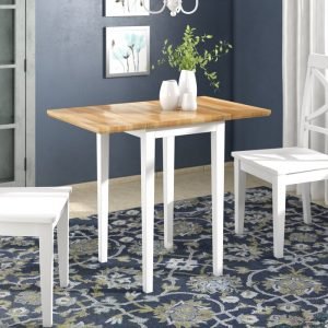 Meja Makan Cafe Minimalis Kayu Solid Brookhurst