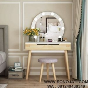 Set Meja Rias Minimalis Lampu Hermanson