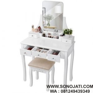 Set Meja Rias Minimalis Beauregard Murah