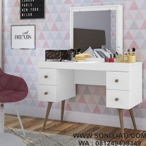 Set Meja Rias Minimalis Modern Froehlich