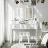 Set Meja Rias Minimalis 3 Cermin Soares