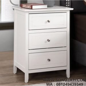 Nakas Minimalis Modern Ovellette 3 Drawer
