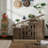 Rak Sepatu Kayu Bay Isle Home