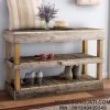 Rak Sepatu Minimalis Barnwood