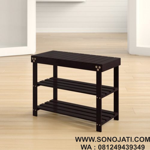 Rak Sepatu Stackable 3-Tingkat 6 Pasang Rak Sepatu Stackable 3-Tingkat 6 Pasang
