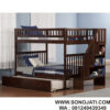 Tempat Tidur Tingkat Shyan Full 3 Bed