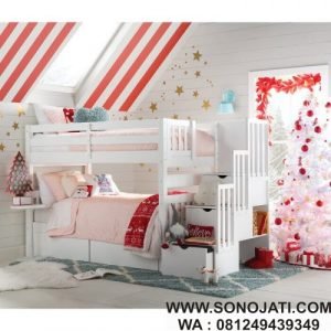 Kasur Tingkat Minimalis Stairway