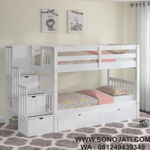 Kasur Tingkat Minimalis Stairway