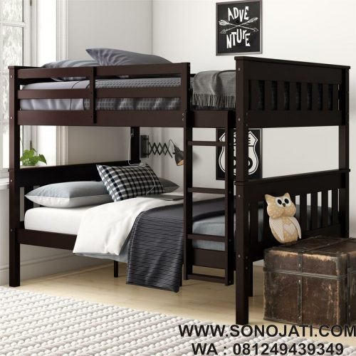 Tempat Tidur Anak Tingkat Minimalis Almeda Cheatham