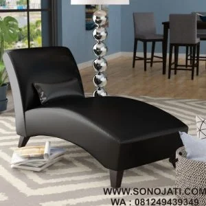 Kursi Santai Panjang Minimalis Brennan Leather
