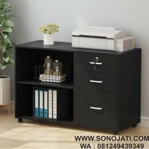 Lemari File Kantor Lateral 3-Laci Madewell