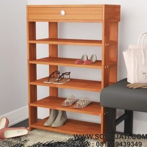 Tempat Rak Sepatu Stackable Shoe Rack