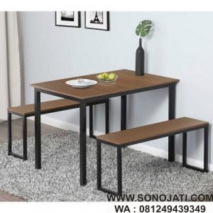 Meja Makan Mewah Modern Minimalis Kuzma 