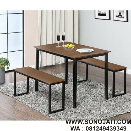 Meja Makan Mewah Modern Minimalis Kuzma