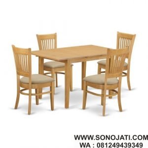 Meja Makan Set Minimalis Balfor