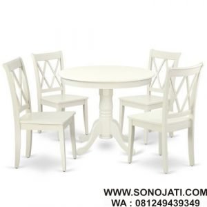 Set Kursi Makan Minimalis 4 kursi Korbin