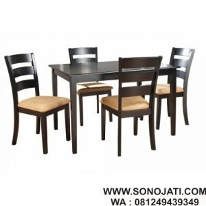 Set Kursi Makan Kayu Minimalis Oneill