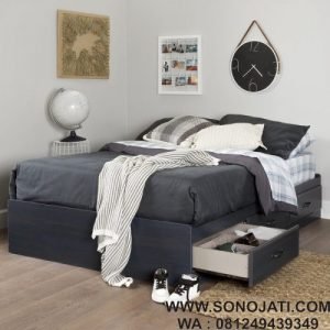 Tempat Tidur Dari Kayu Minimalis Ulysses