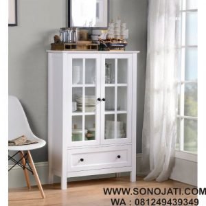 Lemari Hias Minimalis Standart Garnett