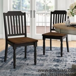 Kursi Kafe Kayu Solid Minimalis Itchington