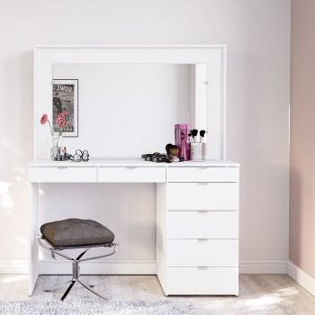 Meja Rias Minimalis Spurlin Dressing Vanity