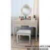Meja Rias Minimalis Jati Ukiran Ponticus Deluxe