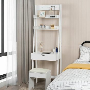 Meja Rias Saniya Vanity Flip top