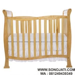 Tempat Tidur Bayi Kayu Minimalis Dunagan