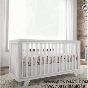 Tempat Tidur Baby Minimalis Wooster