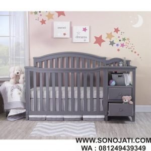 Tempat Tidur Bayi Dari Kayu Minimalis Berkley