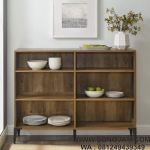 Bufet Jati Minimalis Modern Kater