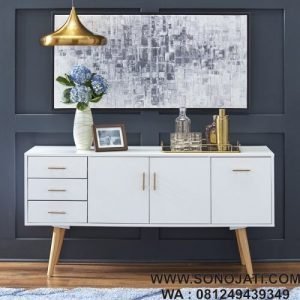 Bufet Kayu Minimalis Duco Hoai