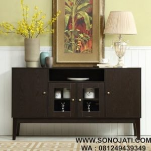 Bufet Minimalis Solid Console