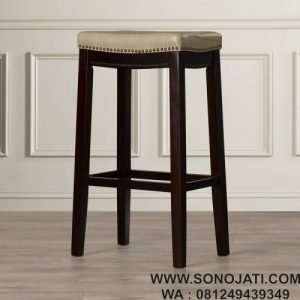 Kursi Mini Bar Kayu Minimalis Russet