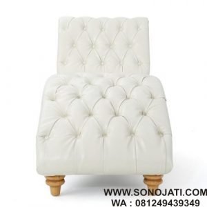 Kursi Malas Jati Minimalis Don Chaise