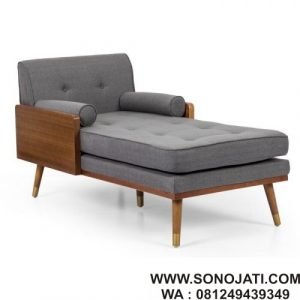 Kursi Malas Kayu Minimalis Cape Chaise