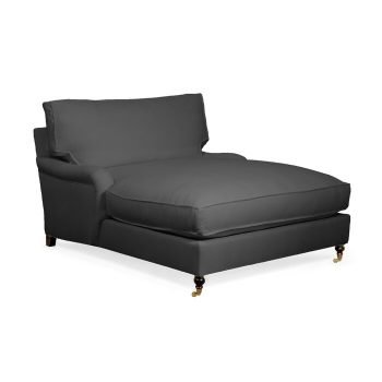 Kursi Sofa Malas Minimalis BlackBed
