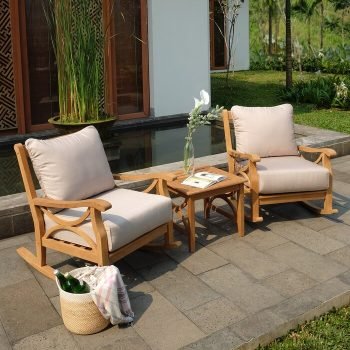 Set Kursi Jati Teras Minimalis Brunswick